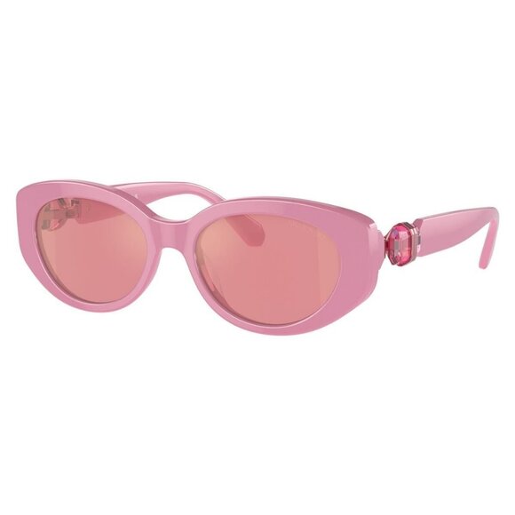 Swarovski Accessories - New SWAROVSKI Pink Round SK6002 1005/E4 Sunglasses Women